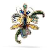 Exotic Flower Pin from the Artazia Collection #403 GP OP