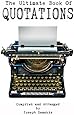 The Ultimate Book of Quotations