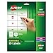 Avery Removable Round Labels, 1-Inch Diameter, White, Pack of 945 (6450)