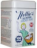 Nellie's NLS-100T All Natural Laundry soda, 100 Load Tin, NLS-100T, 3.3 Pound