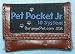 Search : JUNIOR SIZE - BROWN - Pet Pocket ID - Keeps Tags Quite & Secure