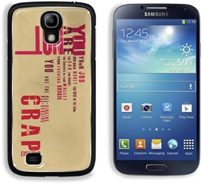 Fight Club Red Letter Quote Samsung Galaxy S4 Snap Cover Aluminium Design Back Plate Case Customized Made to Order Support Ready 5 3/16 inch (132mm) x 2 13/16 inch (71mm) x 4/8 inch (12mm) Luxlady Galaxy_S4 Professional Metal Cases Touch Accessories Graphic Covers Designed Model HD Template Wallpaper Photo Jacket Wifi 16gb 32gb 64gb Luxury Protector Wireless Cellphone Cell Phone