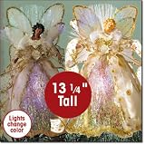 Avon Angel Tree Topper Fiber Optic African American Beautiful