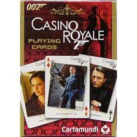 James Bond Casino Royale cartes � jouer Anglais