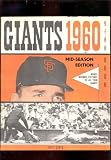 1960 San Francisco Giants Yearbook Mid-Season Edition