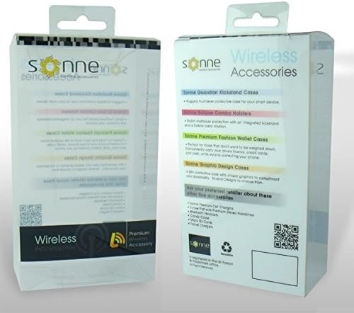 Sonne Samsung Galaxy S6 Edge Clear Tempered Glass Screen Protector [S6EDGE-TGCL]