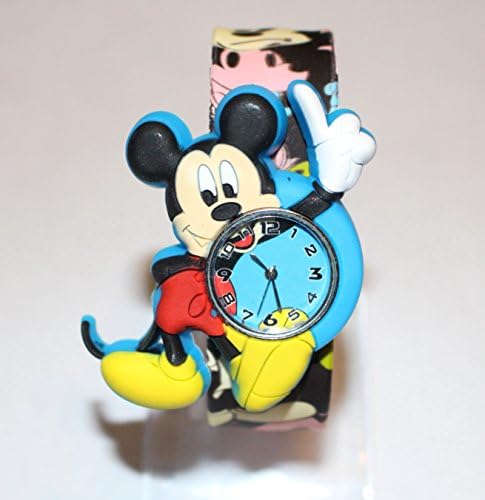 MIckey Mouse 3D Toy Figure Slap Watch w/Stickers
