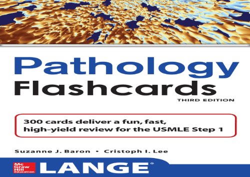 Lange Pathology Flash Cards, Third Edition (LANGE FlashCards)