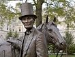 At Abraham Lincoln's Summer Home in Washington, D.C., a Statue of Him with His Horse - Moving 16x20-inch Photographic Print By Carol M. Highsmith