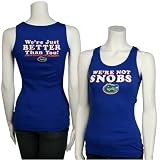 Florida Gators Royal Blue Ladies We're Not Snobs Tank Top