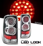 00-06 Ford Tahoe/Yukon/Subrban Altezza Euro Taillight Black W/Chrome Ring
