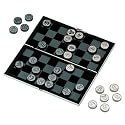 Silver Plated Travel Chess and Draughts Set