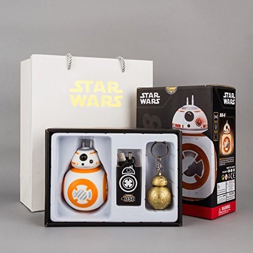 Touch Light Action Figure Movie The Force Awakens BB8 BB-8 Droid Robot Model Toys For Kid Gift USB charging