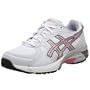 ASICS Women's GEL-4-to-8 Walking Shoe,White/Silver/Pink,8.5 B US