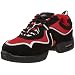 Leo's 995 Nrg Wave Shoe,Black/Red /Silver,8 M US Men's / 9.5 M US Women's