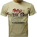 Patty's Pit Stop Tire Service T-shirt, Vintage Hot Rod T-shirt, Medium, Lt Gray