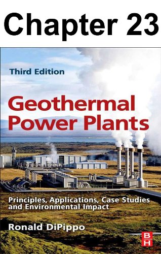 Chapter 023, Environmental Impact of Geothermal Power Plants