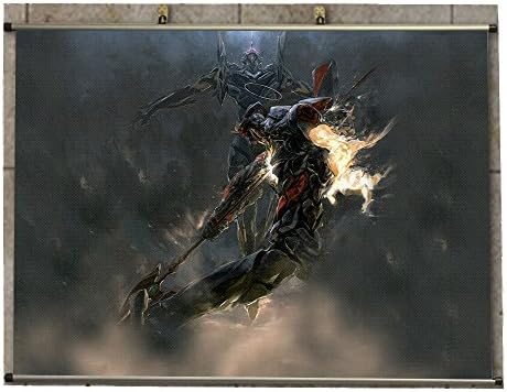 Canvas Wall Scroll Poster (32x20 inches)-Anime Neon Genesis Evangelion_671018