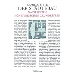 Der Städtebau nach seinen künstlerischen Grundsätzen.