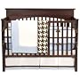 Metro Blue/Chocolate 4 pc Crib Set
