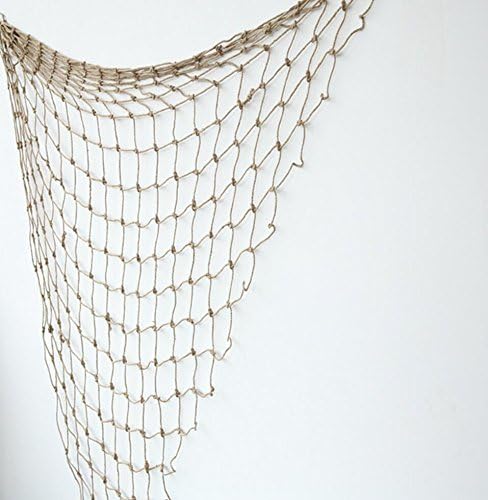 Fish Net Decor by Orange Oyster (1.2 Metre) - Authentic Nautical Design, Creative Party Accessory, Perfect For Themed Spaces, Marine Rustic Beach Look, Get Your Mermaid On Now!