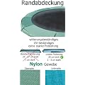 PROFI NYLON Trampolin Randabdeckung Umrandung Abdeckung robuste best�ndig gr�n (Auslieferung ab Donnerstag 31.Mai.)