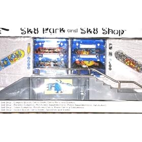 Tech Deck Sk8 Park and Sk8 Shop Ramp & Stairs World Industries Graphics