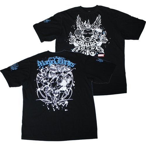  Marvel Comics Heroes Men's Urban/Oversized T-Shirt