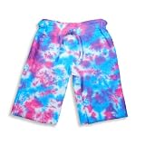 SILVER PONY - Silver Pony - Toddler Girls Tie Dye Gaucho, Turquoise, Raspberry, Purple