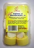 NEW Valve × 4 & Membranes × 6 Replacement for Medela Breastpumps Part #87089
