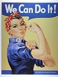 We can do it Blechschild 30 x 40 cm
