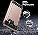 S7 Case, Kaesar [Slim Fit] [Shock Absorption] [Impact Resistant] [Heavy Duty] Brushed Metal Texture Hybrid Dual Layer Slim Protector Case Cover for Samsung Galaxy S7 - Rose Gold