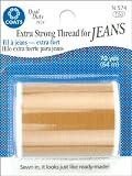 Coats & Clark Extra Strong Jean Thread 70 Yds-Golden