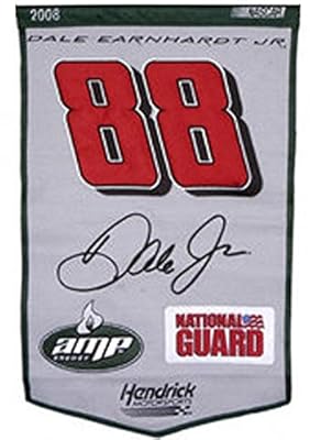Dale Earnhardt Jr NASCAR 36x24" 2008 Dynasty Wool Banner