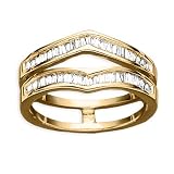 14K Yellow Gold 1/3 ct. Diamond Ring Guard