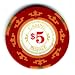 25 x $5 Casino Chip aus dem James Bond 007 Kinofilm "Casino Royale"
