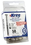 Kreg SML-C250S5-50 2 1/2-Inch Stainle...