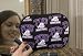 TCU Logo Makeup Cosmetic Bag Coin Purse - Travel Clutch Texas Christian University