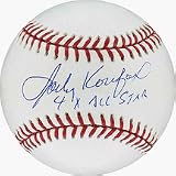 Sandy Koufax Autographed MLB Baseball with 4x All Star Inscription