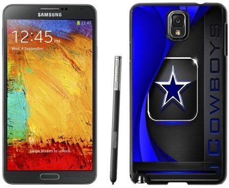 Easy set,Customized Galaxy Note 3 Case Design with Dallas Cowboys 2 Samsung Galaxy Note 3 III N900 N9005 Phone Case in Black