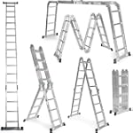 TecTake �chelle articul�e multifoncti...