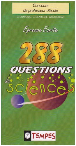 288 Questions de sciences
