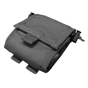 Condor Roll- Up Pouch (Black, 4.5 x 5-Inch)