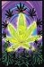 Bud Sublime (Pot Leaf) Framed Flocked Blacklight Poster Print - 24" X 36"