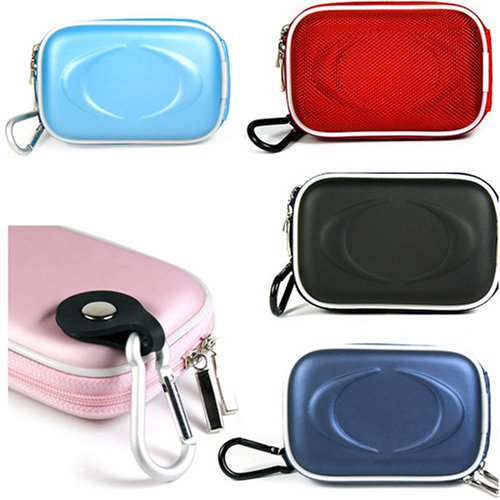 Carrying Case for Flip Video Mino F360 Series Camcorder + Screen Protector Kit + Cloth (9 Color to Choose From)