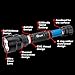 CVLIFE Tactical LED Flashlight Outdoor Waterproof Light Torch with 5 Modes with One 18650 Rechargeable Battery and a Charger