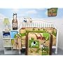 Boutique Safari Jungle Animals 10pcs Crib Bedding SET