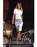 Tiiu Kuik Beautiful High Fashion Model Autographed 8x10