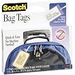 Laminating Pouch with Loops, Bag Tag, Self Sealing and Laminating, Clear, 5/Pack MMMLS8535G
