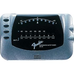 Fender AX-12 Chromatic Tuner Silver
